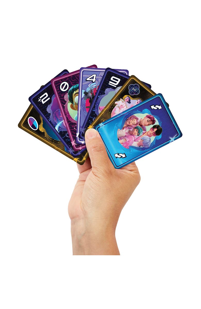 KPop Demon Hunters K-Pop Demon Hunters Uno Game, Alternate, color, Assorted