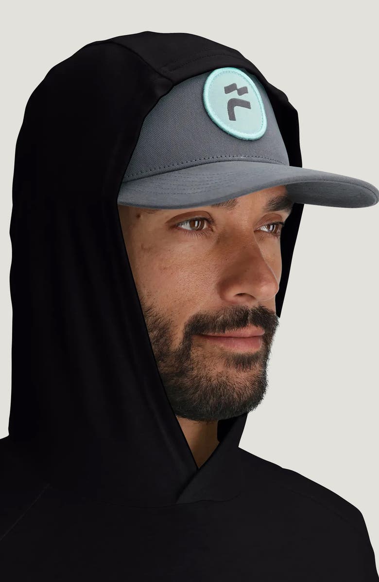 Free Fly Shade UPF 50+ Hoodie, Alternate, color, Black