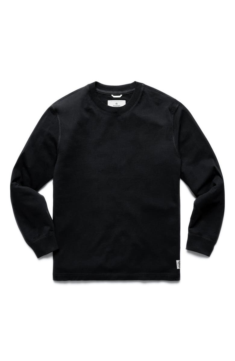 Reigning Champ Midweight Jersey Standard Long Sleeve T-Shirt, Alternate, color, 