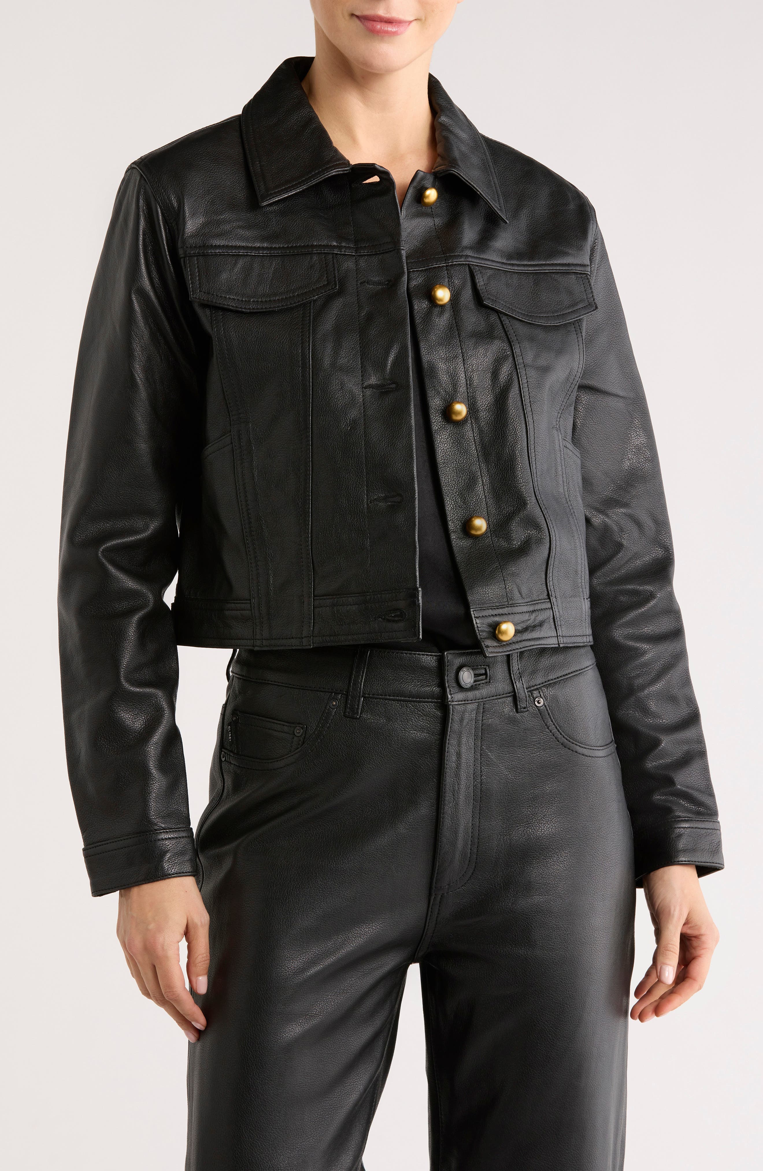 DL1961 Vika Leather Jacket | Nordstromrack
