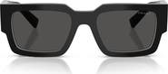 Prada 55mm Rectangular Sunglasses