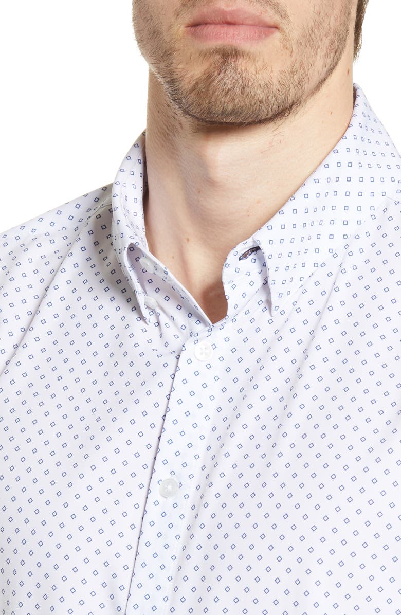 Mizzen+Main Leeward Trim Fit Button-Up Performance Shirt, Alternate, color, 