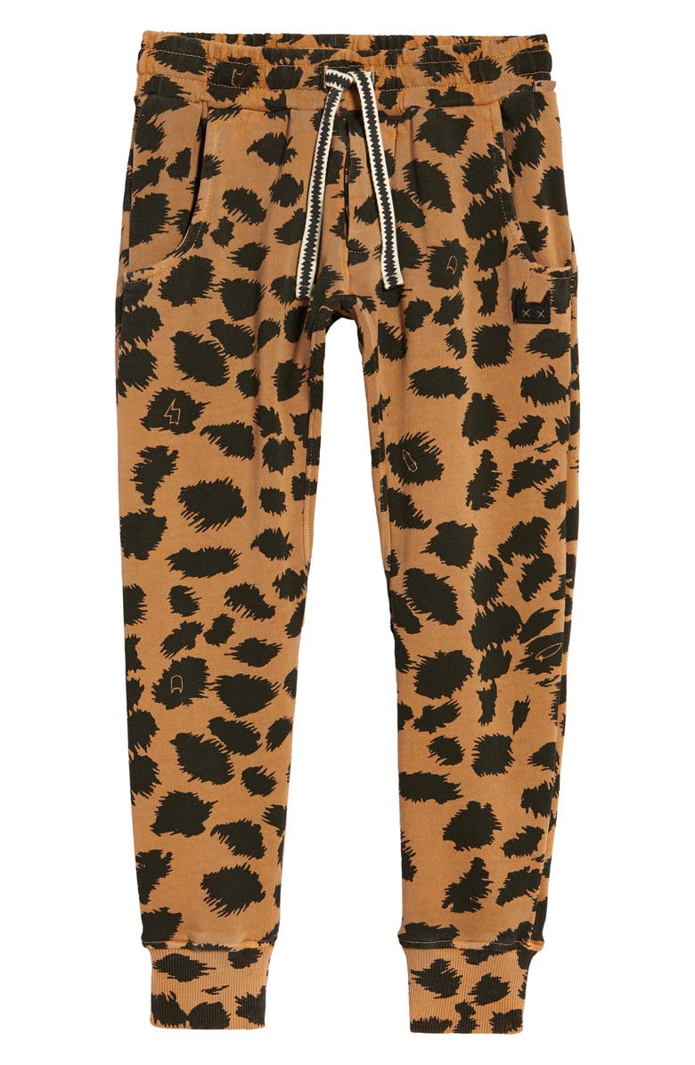 Munsterkids Allover Print Fleece Sweatpants, Main, color,