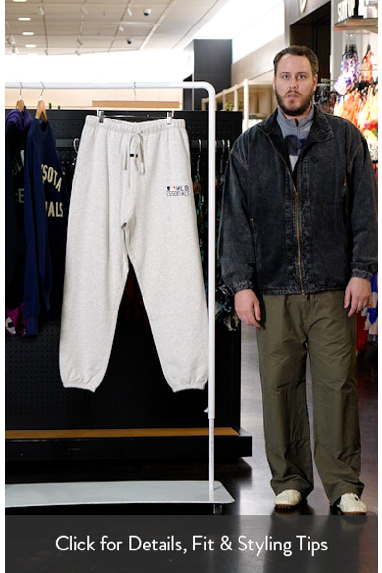 MLBstyle MLB Classic Fit Cotton Graphic Sweatpants (Men) | Nordstrom