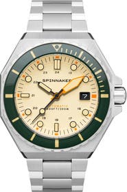 SPINNAKER Dumas Automatic Bracelet Watch, 44mm