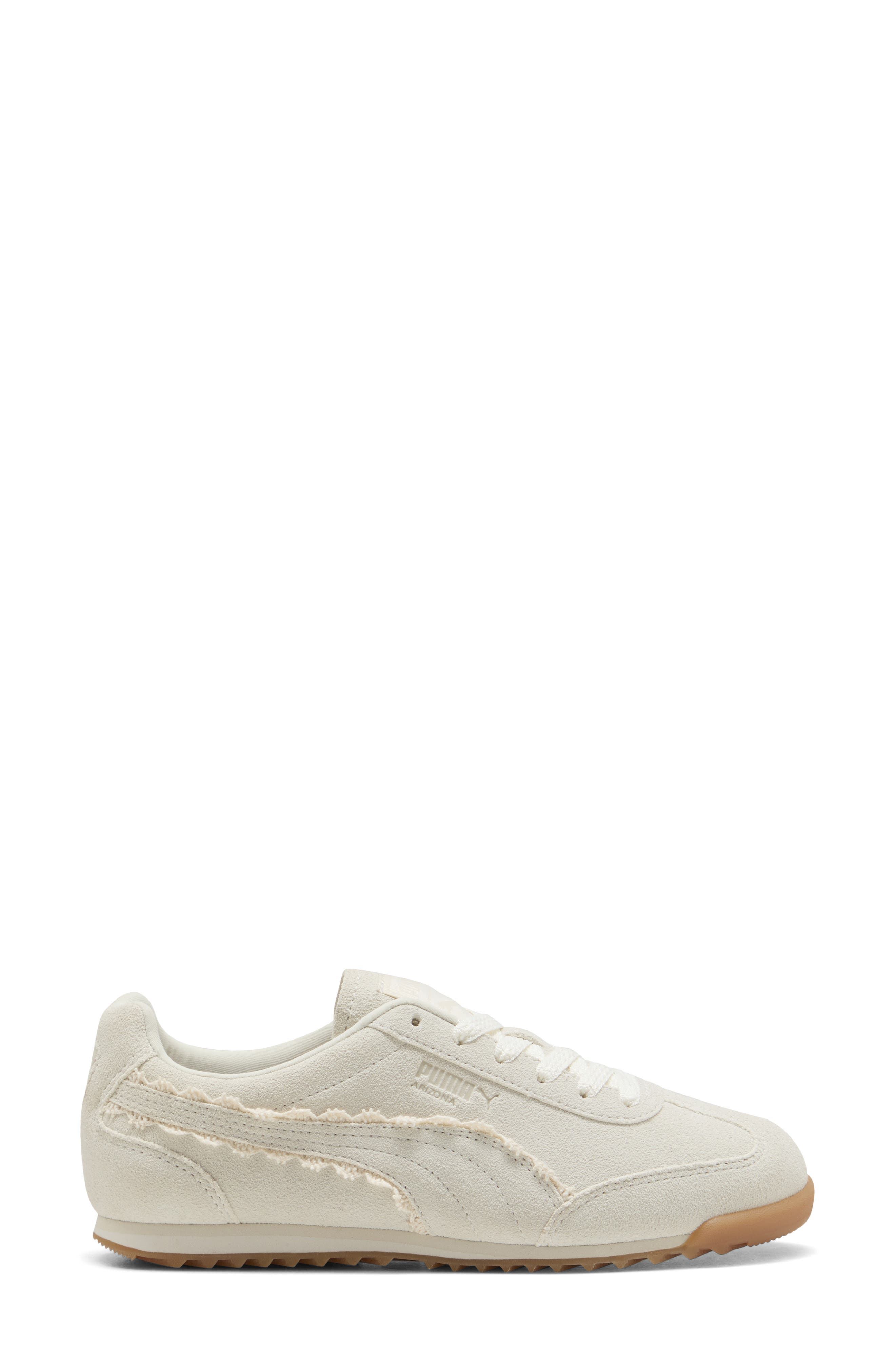 PUMA Arizona Lace Sneaker, Alternate, color, Warm White/ Caramel Latte