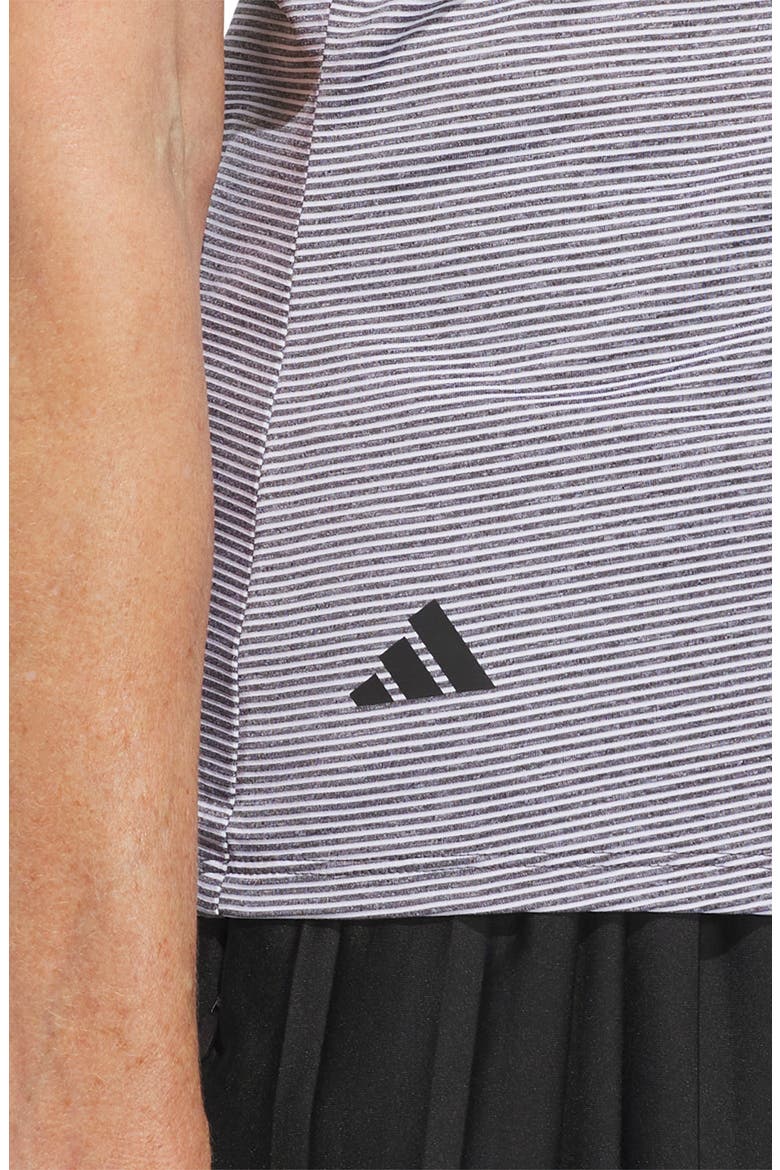 Stripe Golf Polo, Alternate, color, BLACK