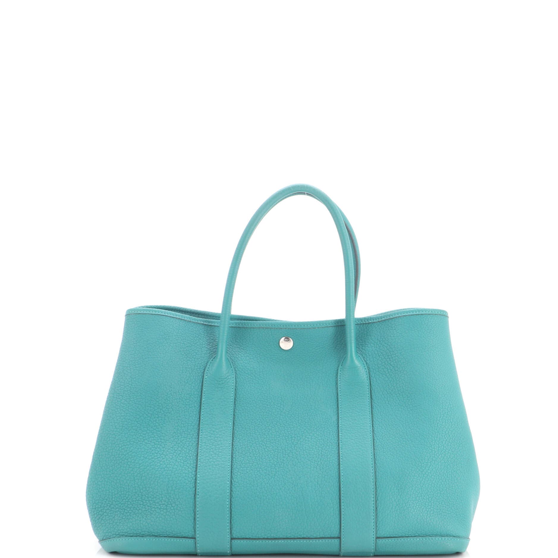 Garden Party Tote Leather 36, Alternate, color, Green