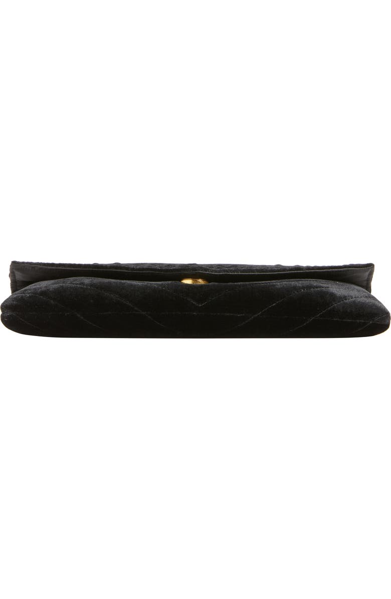 Shiraleah Alexis Velvet Envelope Clutch, Alternate, color,