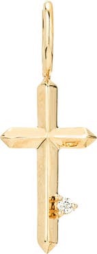 Adina Reyter Diamond Cross Mini Charm