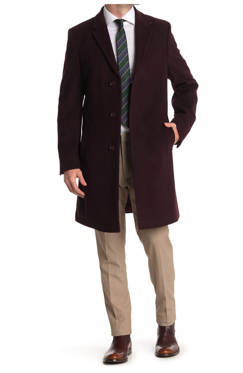 Nautica Barge Tailored Fit Coat, Main, color, 