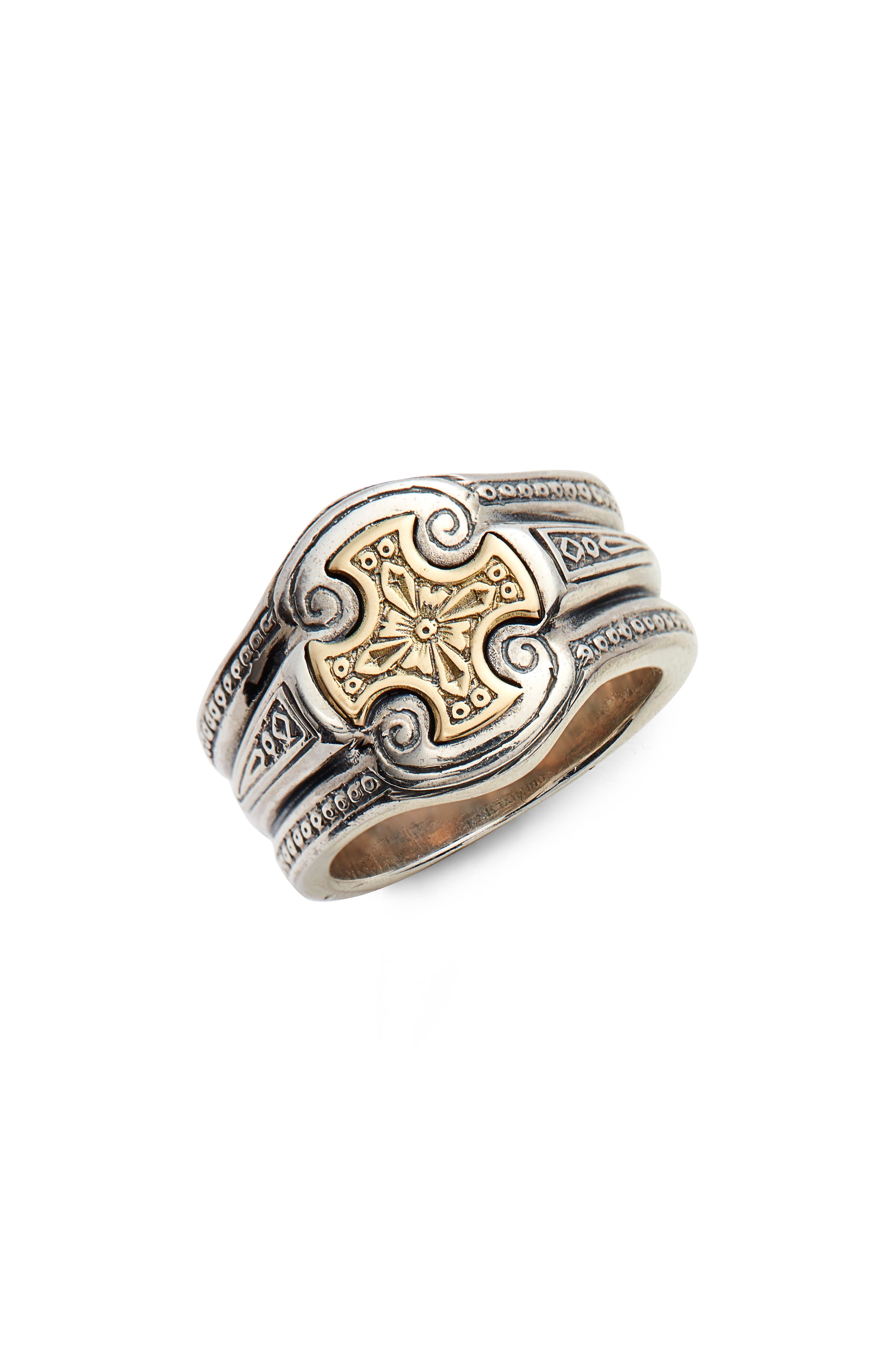 Konstantino Stavros Cross Signet Ring (Men) | Nordstrom