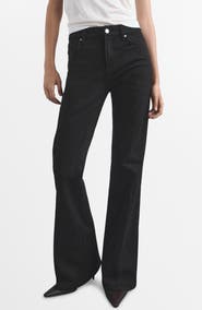 MANGO Violeta High Waist Flare Leg Jeans