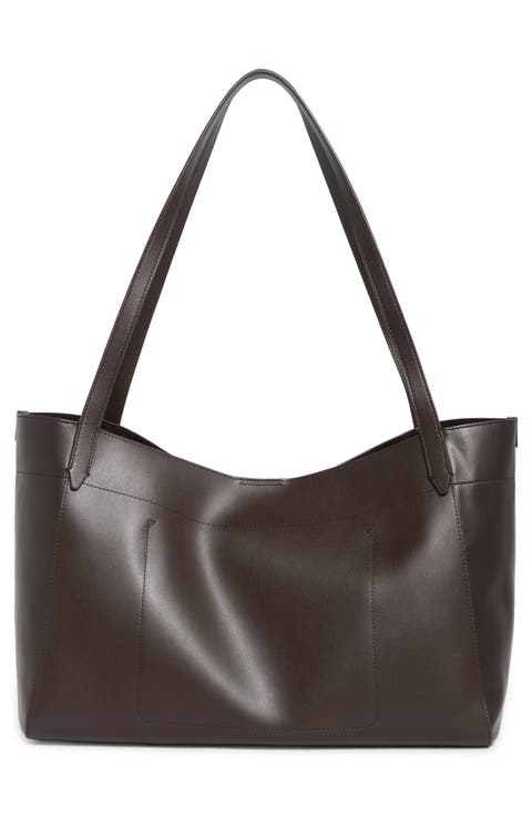Hellen Oversized Leather Tote