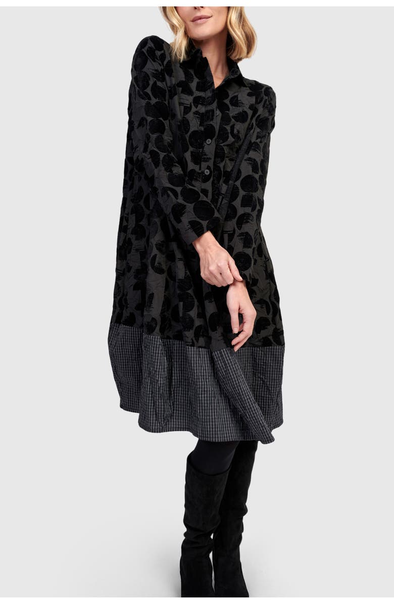 Alembika Eclipse Relaxed Cocoon Dress, Alternate, color, Crescent