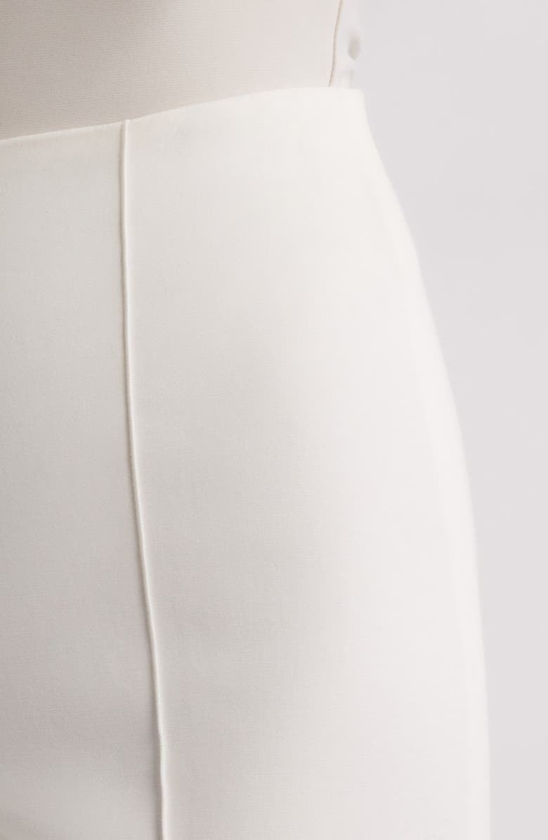 Anne Klein Pintuck Stretch Cotton Blend Pants, Alternate, color, 