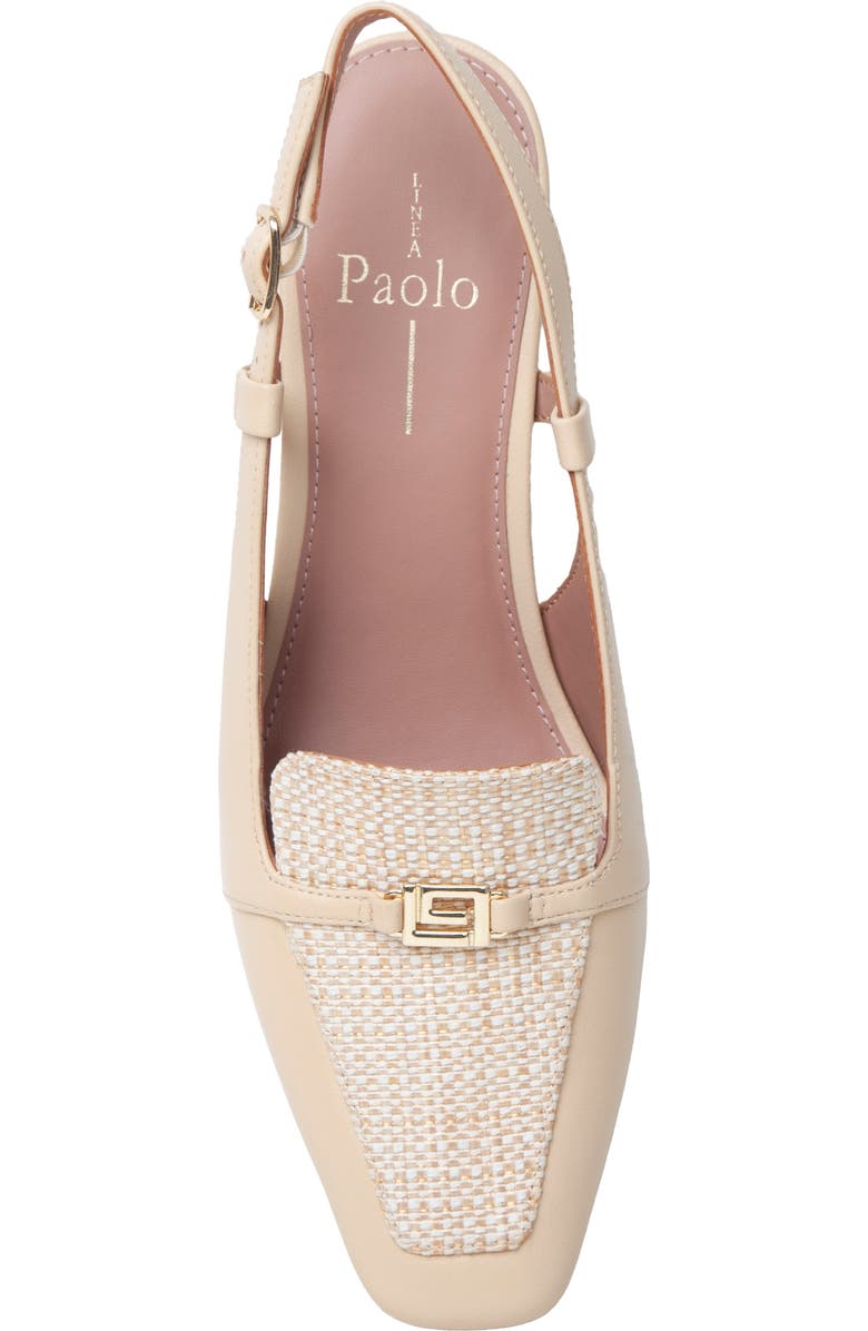 Linea Paolo Cirilla Loafer Pump, Alternate, color, Natural