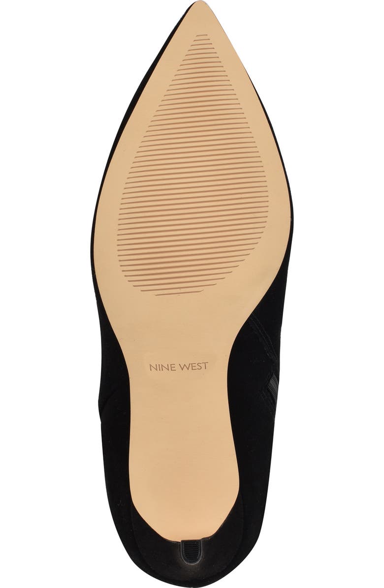 Nine West Richy Pointed Toe Knee High Boot, Alternate, color, Black