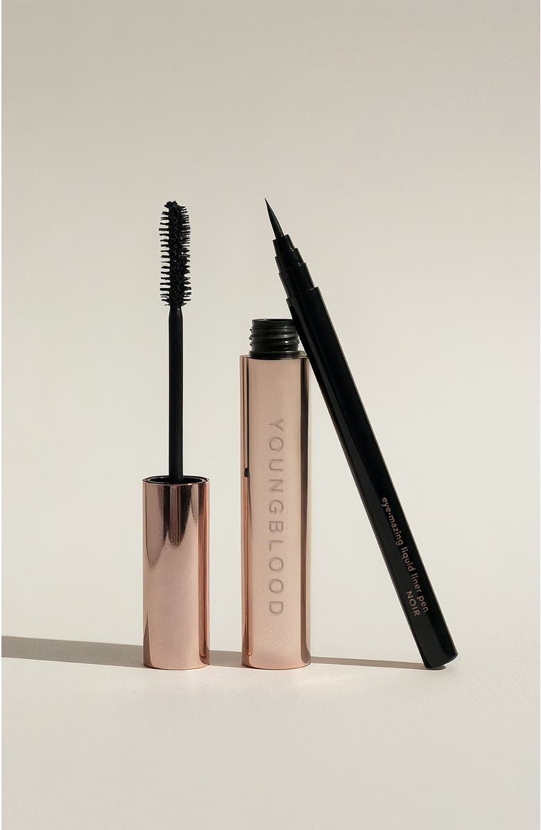 Youngblood Mineral Cosmetics Tis The Season to Lash Out, Main, color, Black