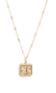 MIRANDA FRYE Harlow Initial Pendant Necklace