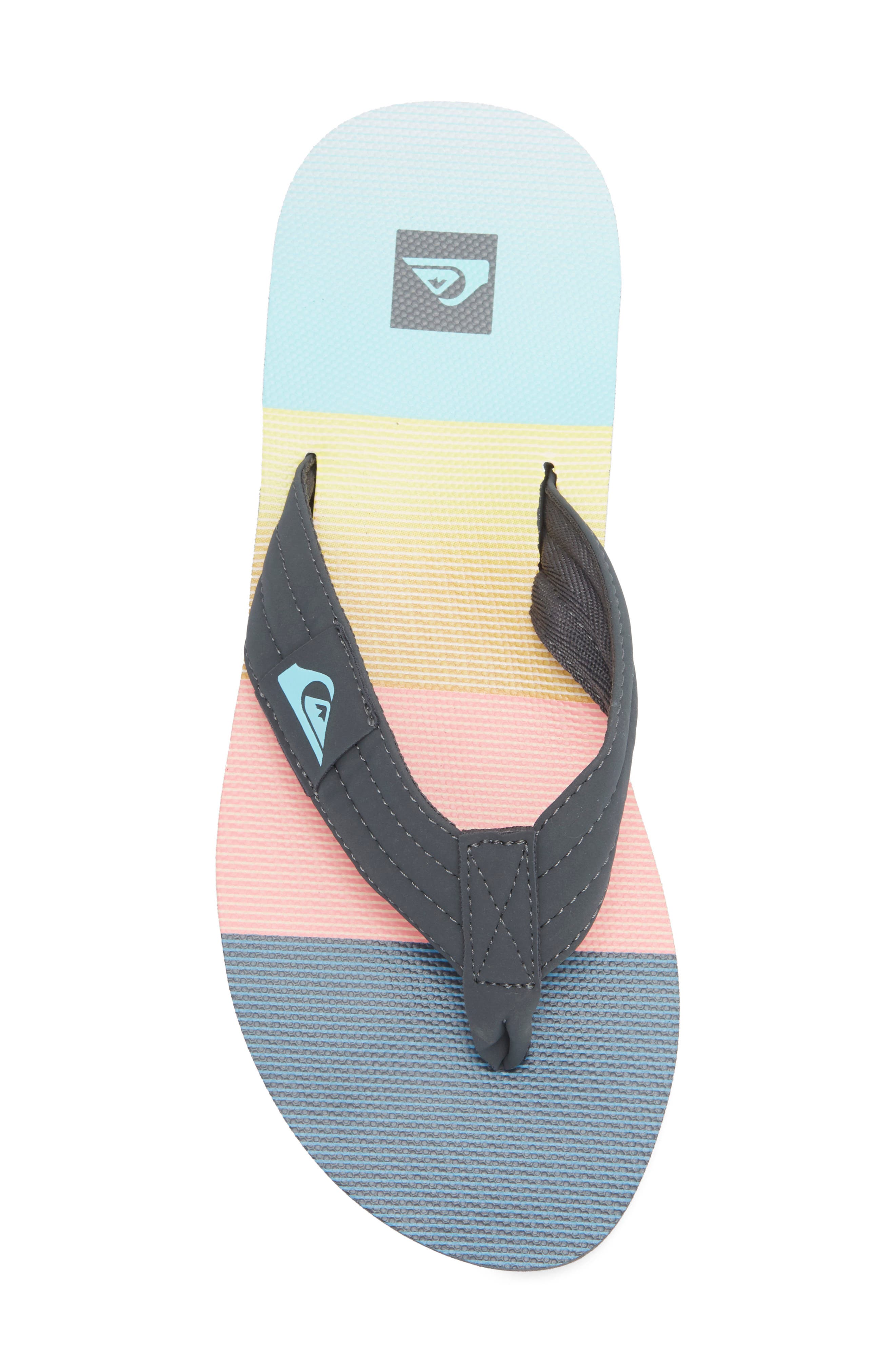 Dune Flip Flop, Alternate, color, DARK GREY/ MULTI/ MULTI