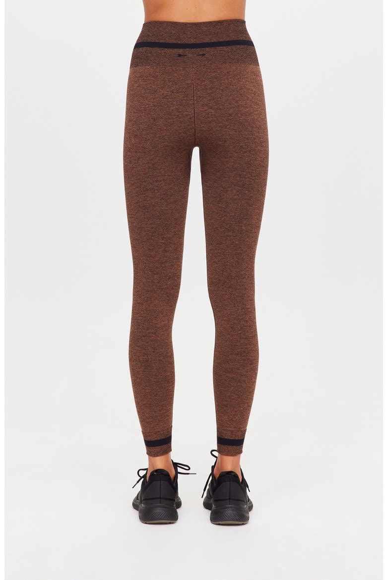 Marle Seamless Midi Leggings, Alternate, color, BROWN