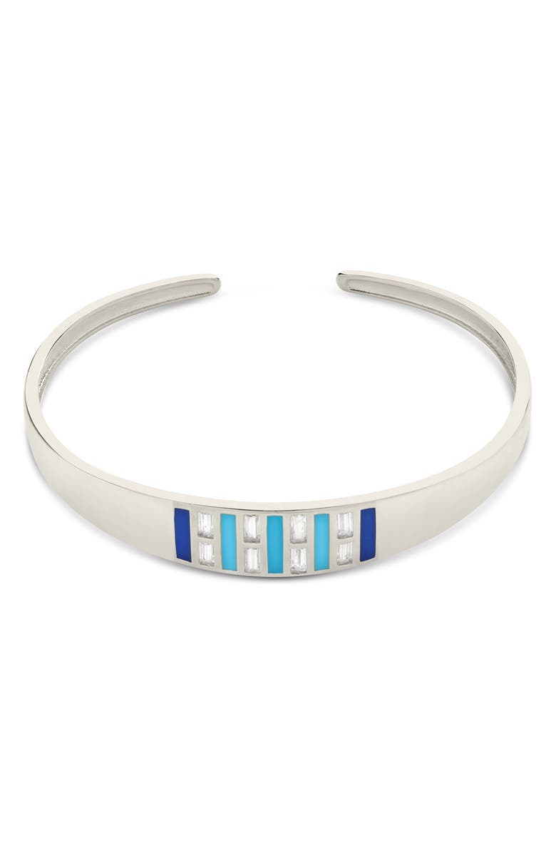 Sterling Forever Colbie Cuff Bracelet, Alternate, color, 