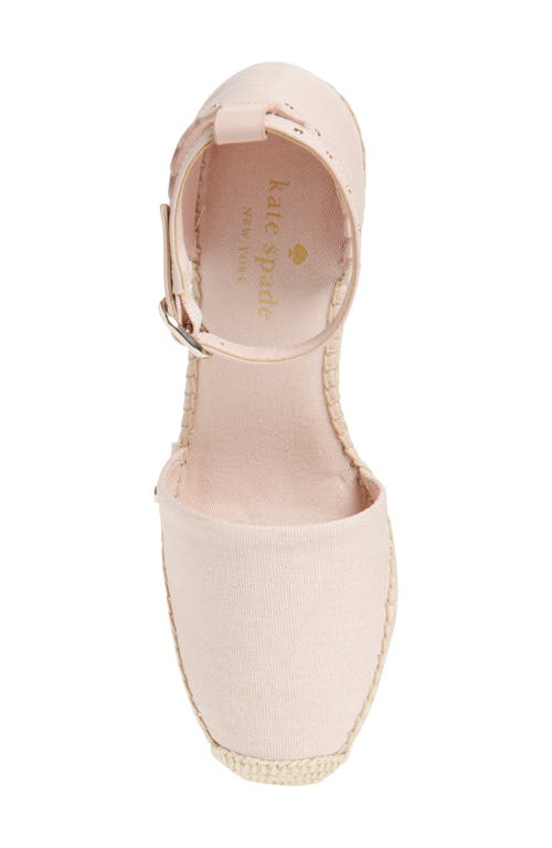 Kate Spade New York Polly Espadrille Wedge Sandal In Rose Smoke