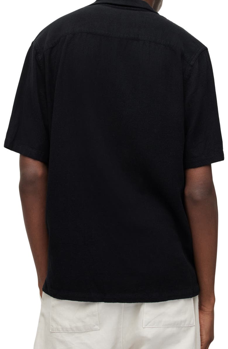 AllSaints Cudi Camp Shirt, Alternate, color, 