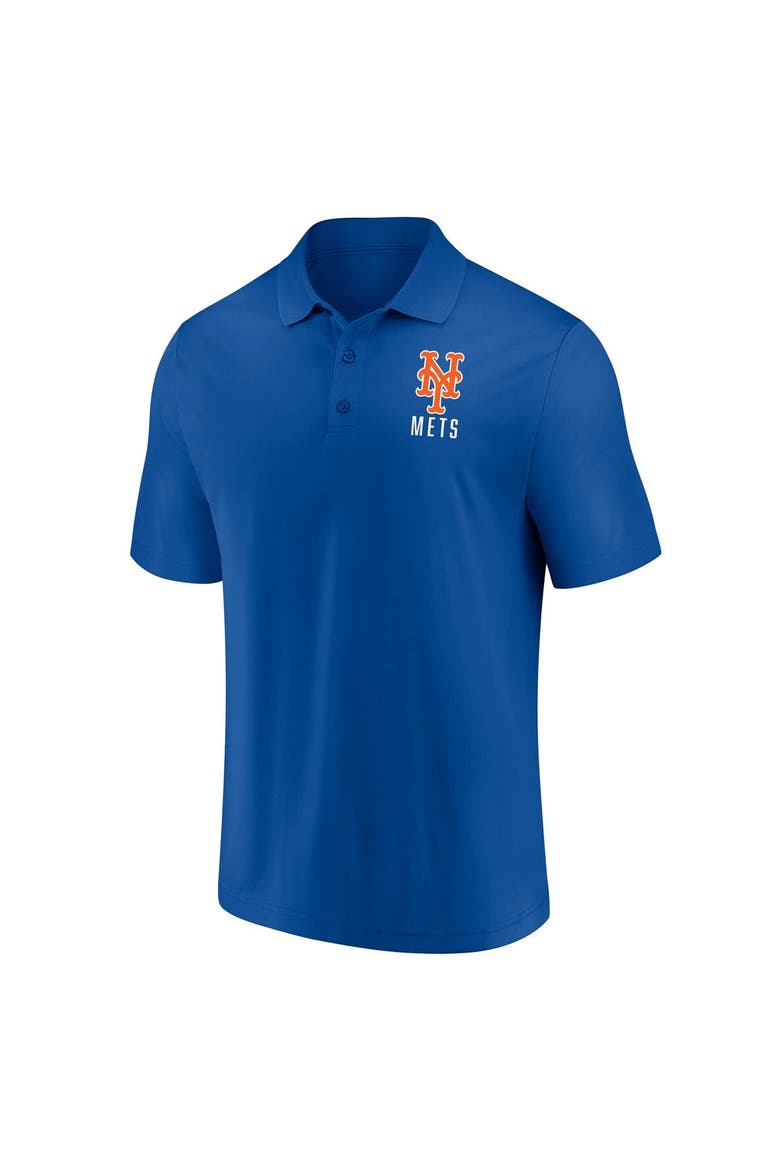 Men's Fanatics Branded Royal/White New York Mets Two-Pack Logo Lockup Polo Set, Alternate, color, Royal