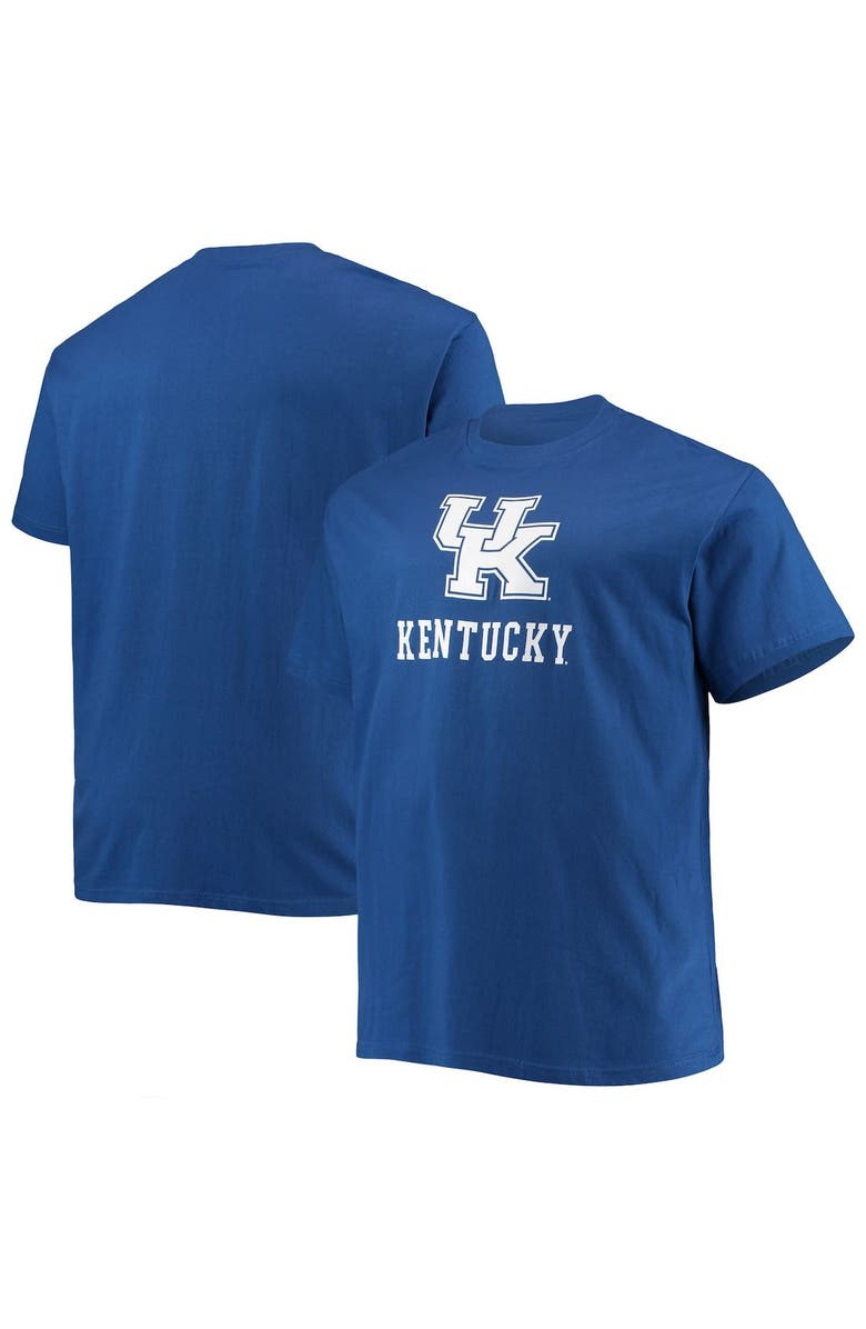 PROFILE Men's Royal Kentucky Wildcats Big & Tall Lockup T-Shirt, Main, color, Royal