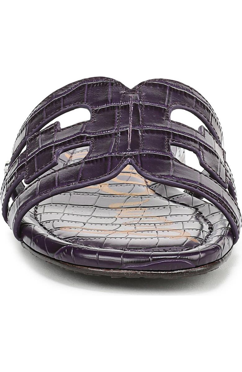 Sam Edelman Bay Cutout Slide Sandal - Wide Width Available, Alternate, color, Winter Violet