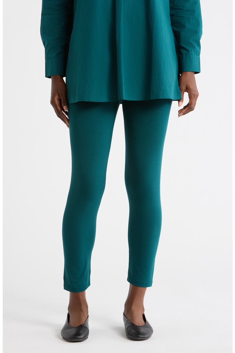 Crop Leggings, Main, color, AEGEAN