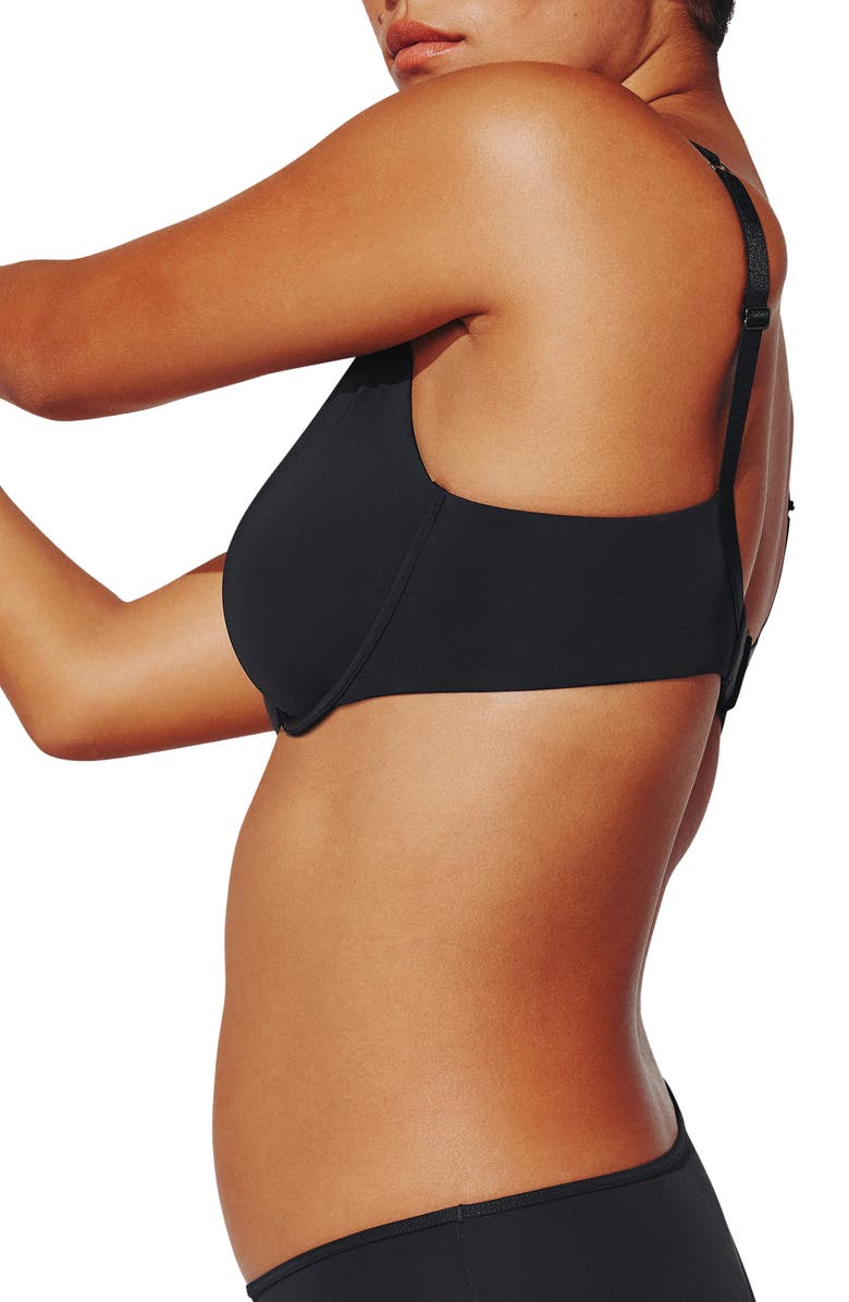 ThirdLove 24/7<sup>®</sup> Classic Second Skin Unlined Underwire Bra, Alternate, color, Black