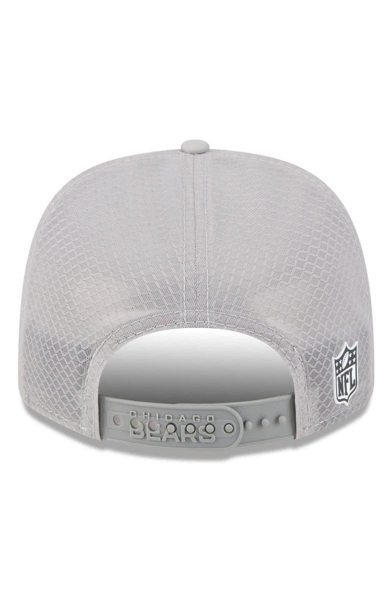 New Era Men's New Era Gray Chicago Bears 2025 Sideline  9SEVENTY Adjustable Trucker Hat, Alternate, color, 