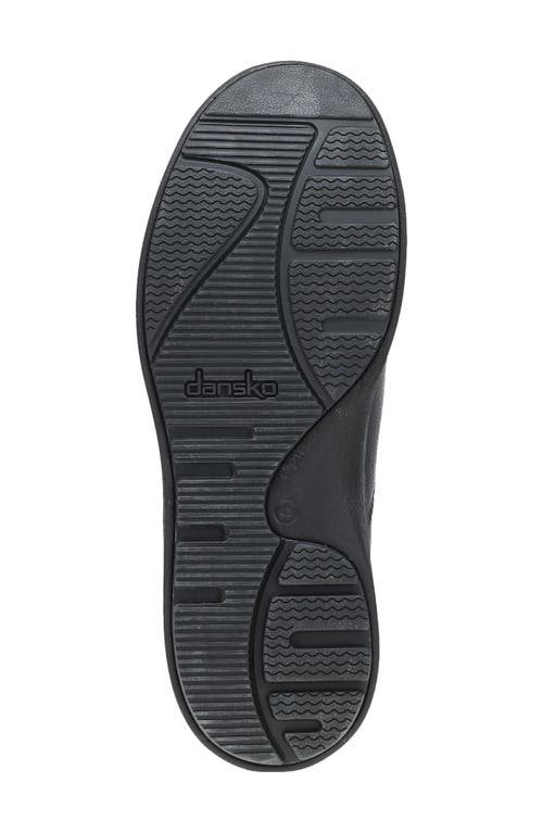 Dansko Thomas Sneaker In Black