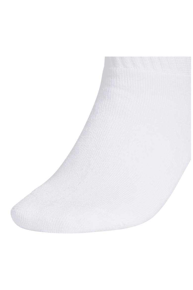 Kids' Originals Trefoil Assorted 6-Pack Quarter Socks, Alternate, color, WHITE/ BLACK