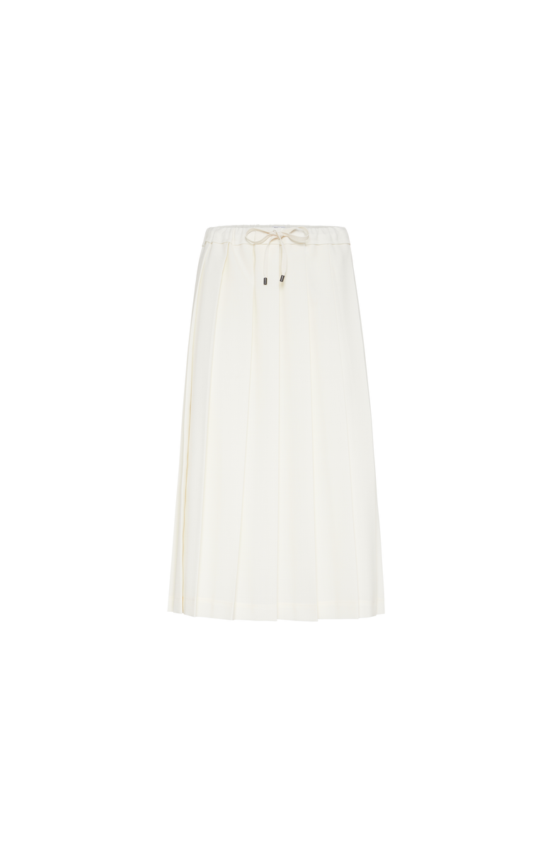 Brunello Cucinelli Pleated track skirt, Main, color, Panama