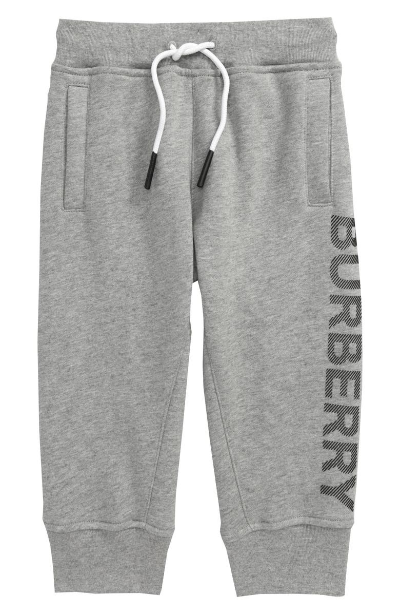 Burberry Linus Logo Print Cotton Joggers, Main, color, 