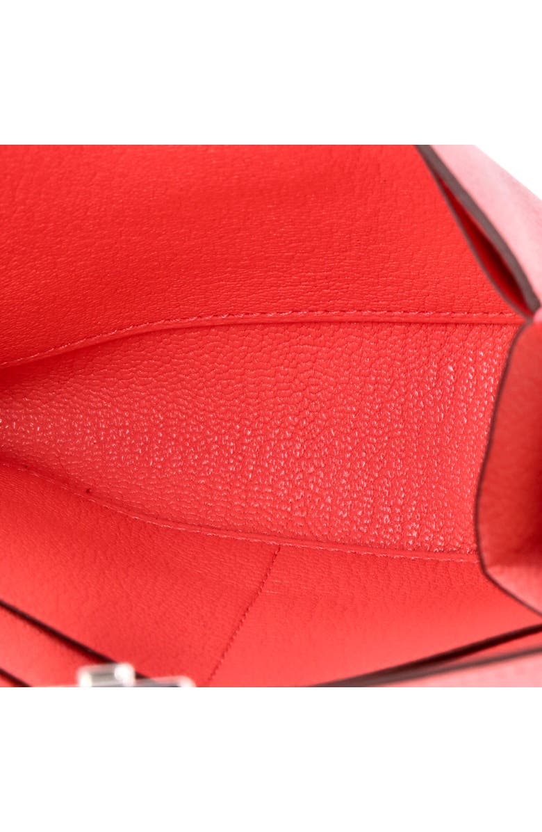 Pre-Owned Hermes Clic Wallet on Strap Chevre Mysore 16, Alternate, color, Rose D'ete
