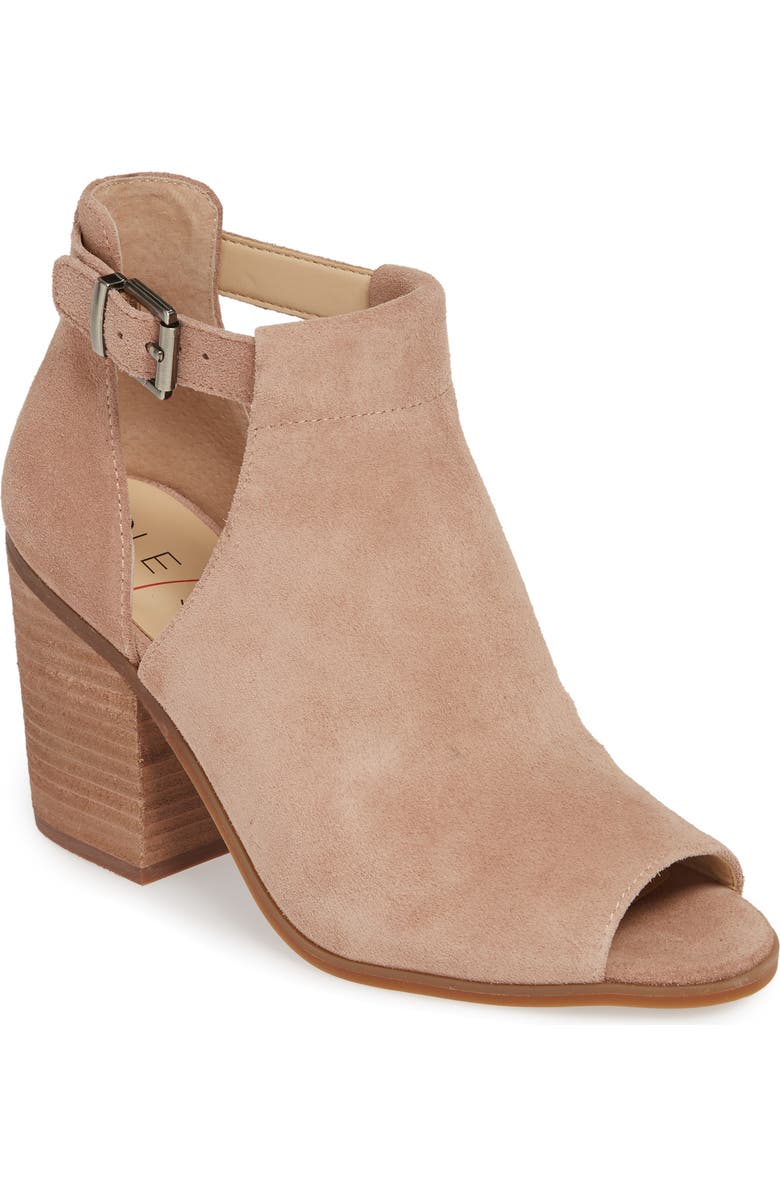 Sole Society 'Ferris' Open Toe Bootie, Main, color,