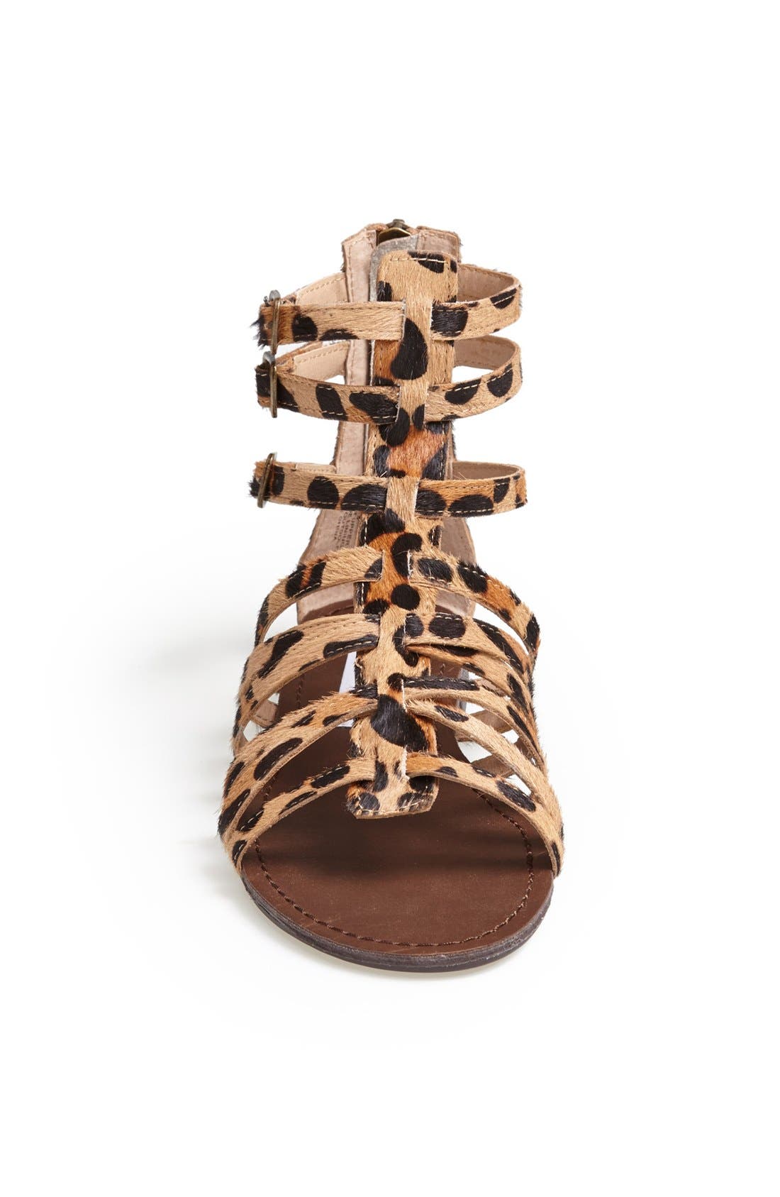 'Plato-S' Sandal, Alternate, color, LEOPARD STUD