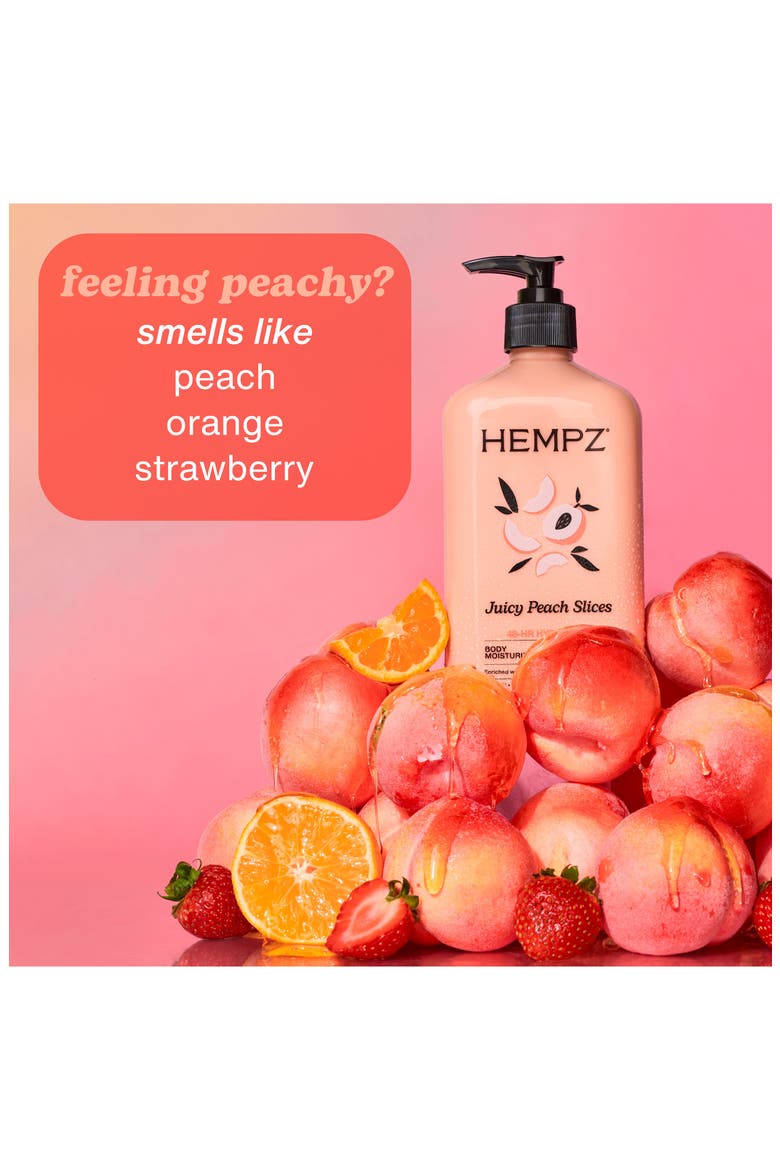Juicy Peach Slices Body Moisturizer, Alternate, color, NO COLOR