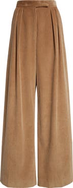 Max Mara Gilly Corduroy Ultrawide Leg Pants