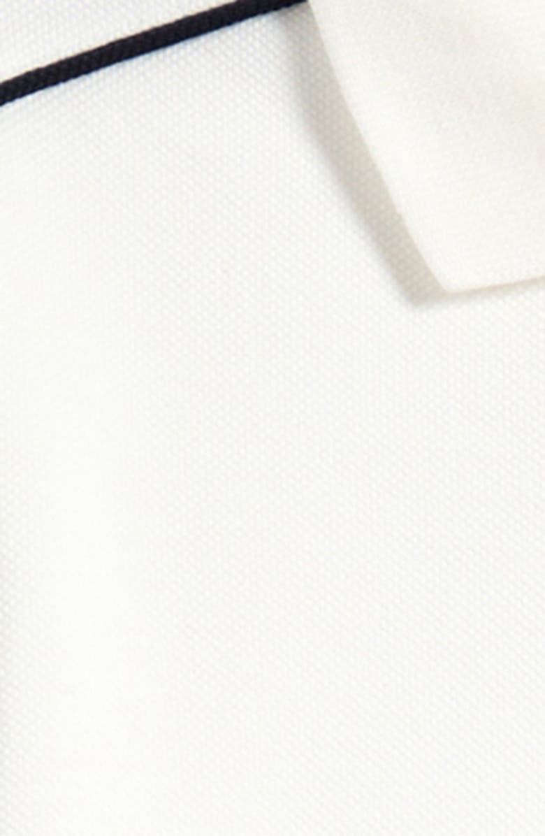 Moncler Kids
 Piped Polo 
Shorts Set, Alternate, color, White