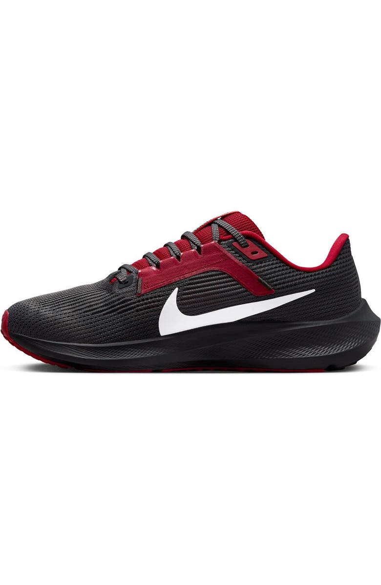 Nike Unisex Nike Anthracite Tampa Bay Buccaneers Zoom Pegasus 40 Running Shoe, Alternate, color,