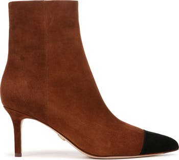 Lisa Pointed Cap Toe Bootie
