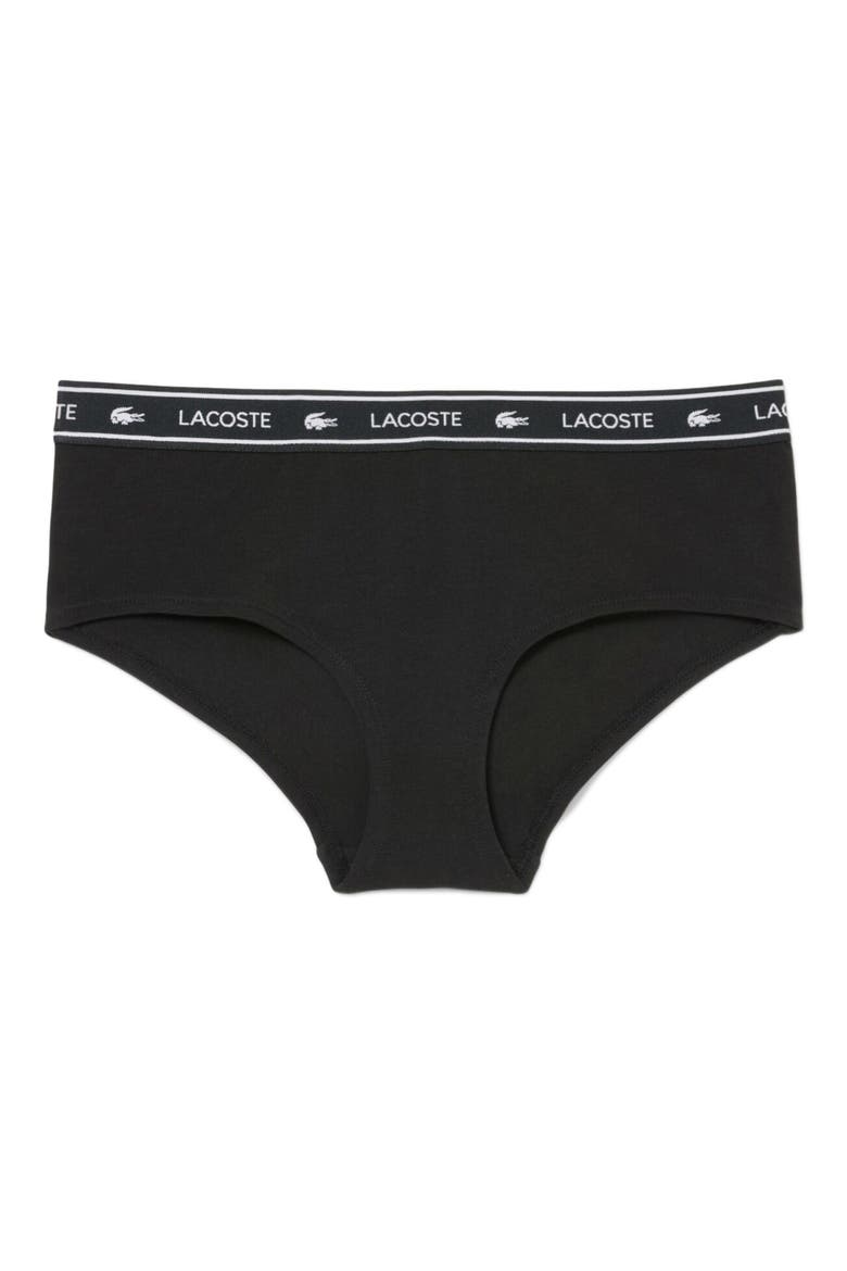 Stretch Cotton Briefs, Alternate, color, BLACK