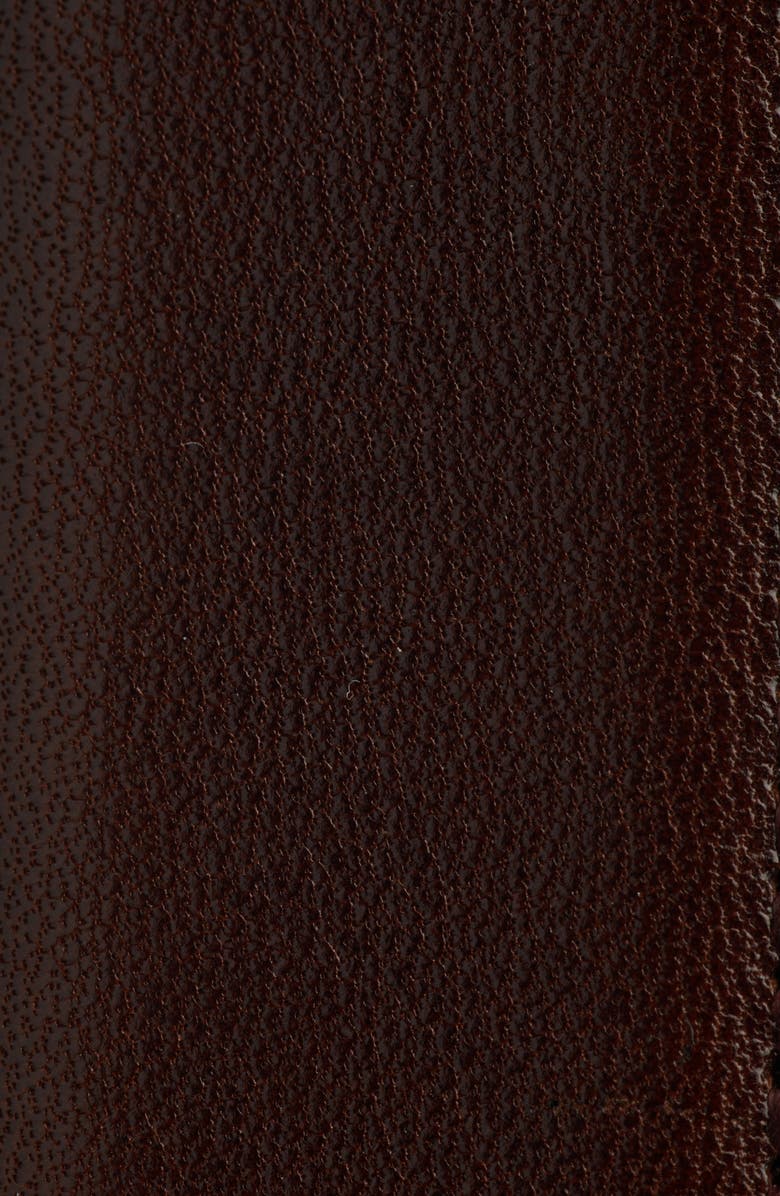 Saint Laurent YSL Logo Buckle Reversible Leather Belt, Alternate, color, Black/ Red Tan