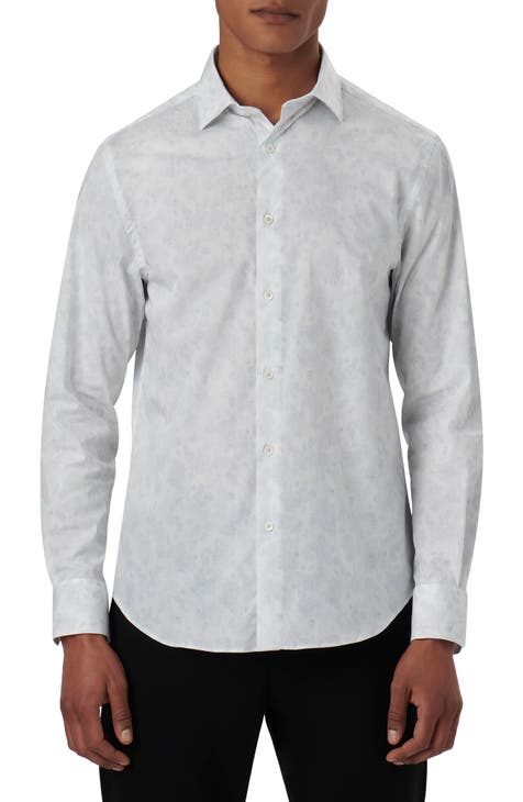 Axel Floral Stretch Button-Up Shirt